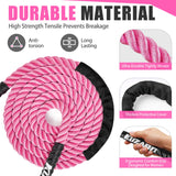 Jump Rope, Weighted Jump Rope for Women, 1.5LB Adult Skipping Rope for Fitness, Home Gym Workout Equipment, Heavy Exercise Jumpropes for Weight Loss, Shape body, Strength Training, Total Body Workout