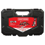 CRAFTSMAN 57 Piece Mechanics Tool Set Home Tool Set, Sockets, Ratchet, Screwdrivers, Hammer, Pliers, Hex Keys, Specialty Bits Hand Tools (CMMT99447)
