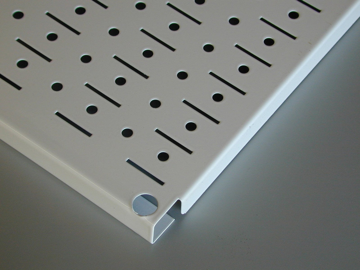 Wall Control 30-P-3232B Black Metal Pegboard Pack - (2) 32" Tall x 16" Wide Black Pegboards