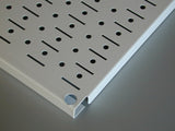 Wall Control 30-P-3232B Black Metal Pegboard Pack - (2) 32" Tall x 16" Wide Black Pegboards