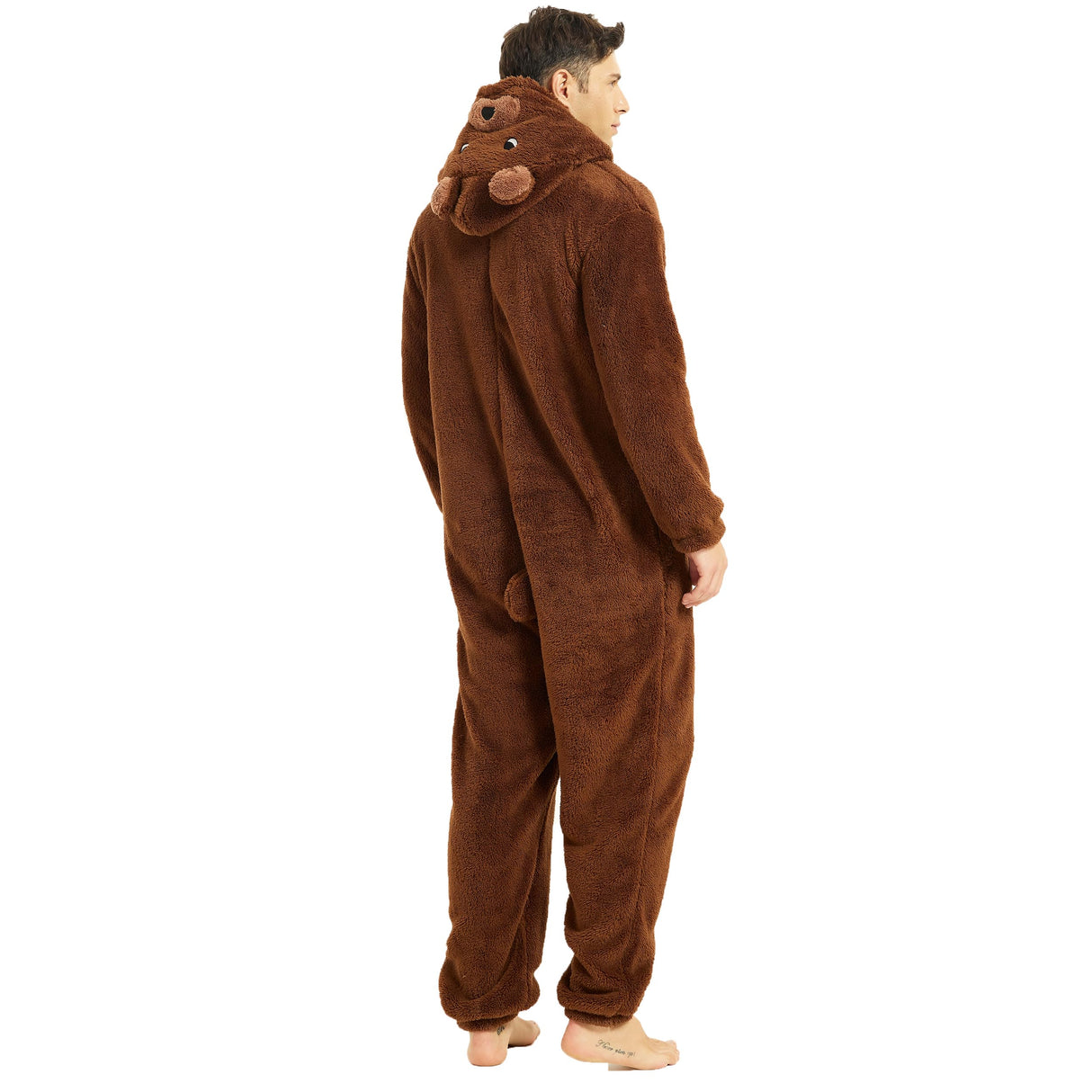 III HHONS Bear Onesie Animal Women/Men Adult Costume Cosplay Pajamas Onesies Christmas for Halloween