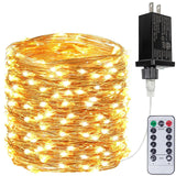 Extra Long 99Ft 300 LED Fairy Lights Plug in with Remote, Waterproof String Lights Outdoor & Indoor 8 modes with Timer, Twinkle Light for Girl's Room Garden Birthday Christmas Decorations (Warm White)
