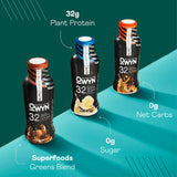 OWYN Only What You Need Pro Elite Vegan High Protein Keto Shake, 32g Protein, 9 Amino Acids, Omega-3, Prebiotics, Workout and Recovery, 0g Net Carbs, Zero Sugar (Chocolate, 12 Fl Oz (Pack of 24)