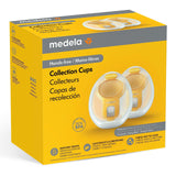Medela Hands-Free Collection Cups, Compatible with Freestyle Flex, Pump in Style with MaxFlow, and Swing Maxi Electric Breast Pumps, 1 Set of 2 Cups