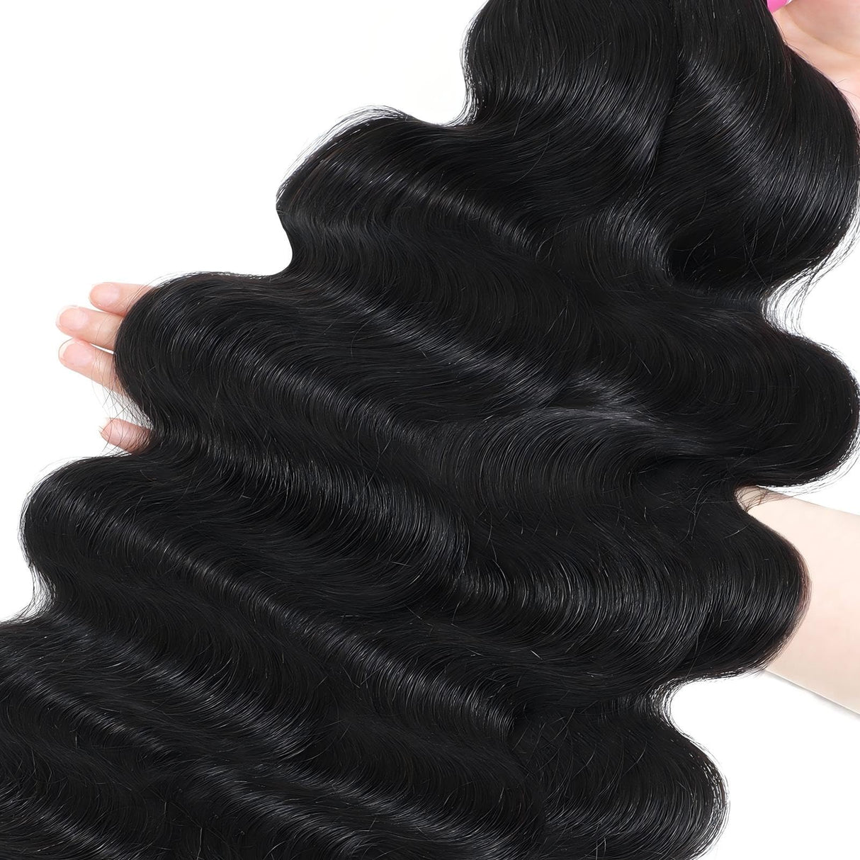 12A Brazilian Human Hair Bundles Body Wave 28 inch Single Bundle Virgin Hair Bundles Body Wave Bundles Human Hair 100G Natural Black Hair Extensions