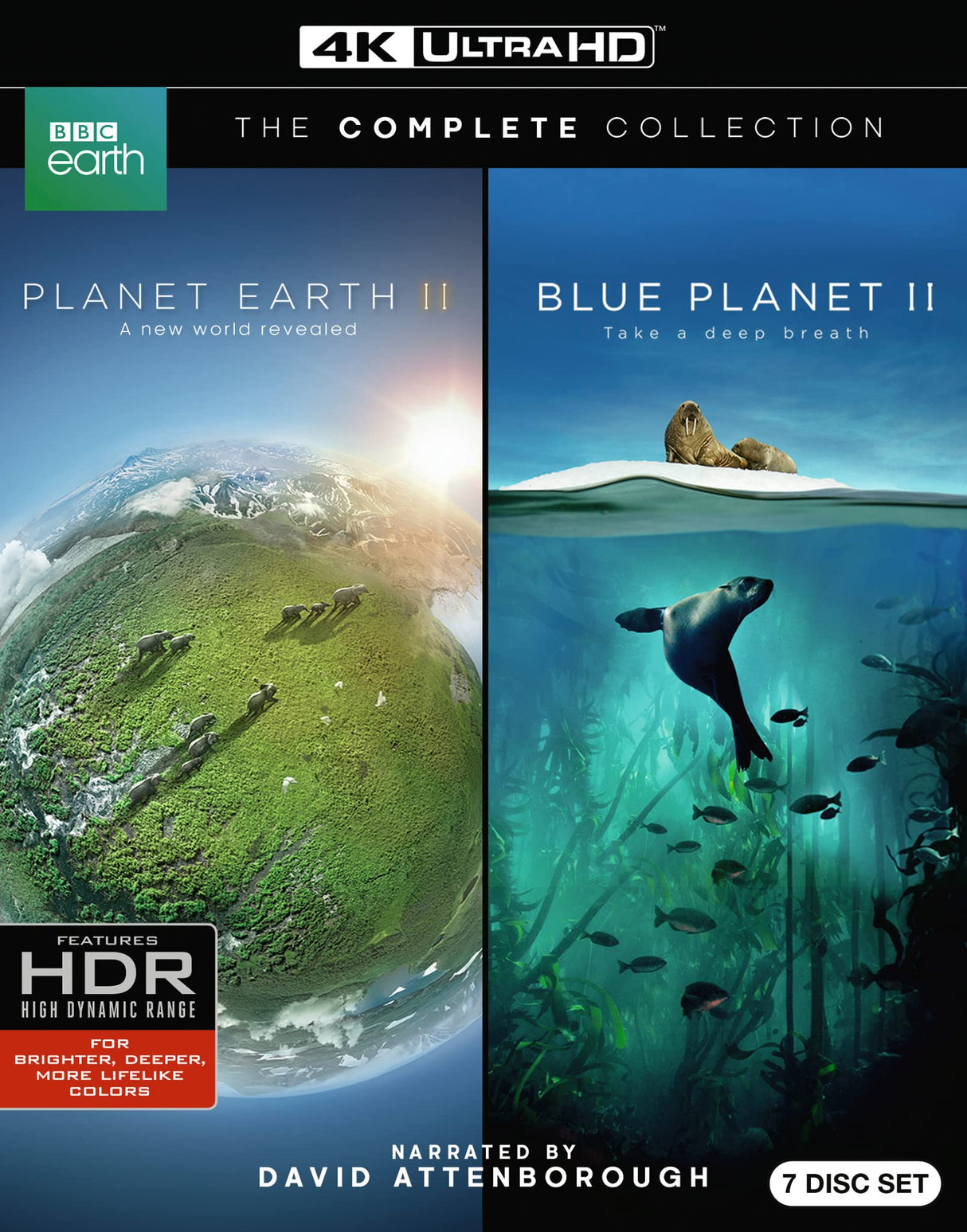 Planet Earth II/ Blue Planet II (4KUHD) [4K UHD]