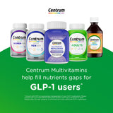 Centrum Silver Men's 50+ Multivitamin with Vitamin D3, B-Vitamins, Zinc for Memory and Cognition - 200 Tablets