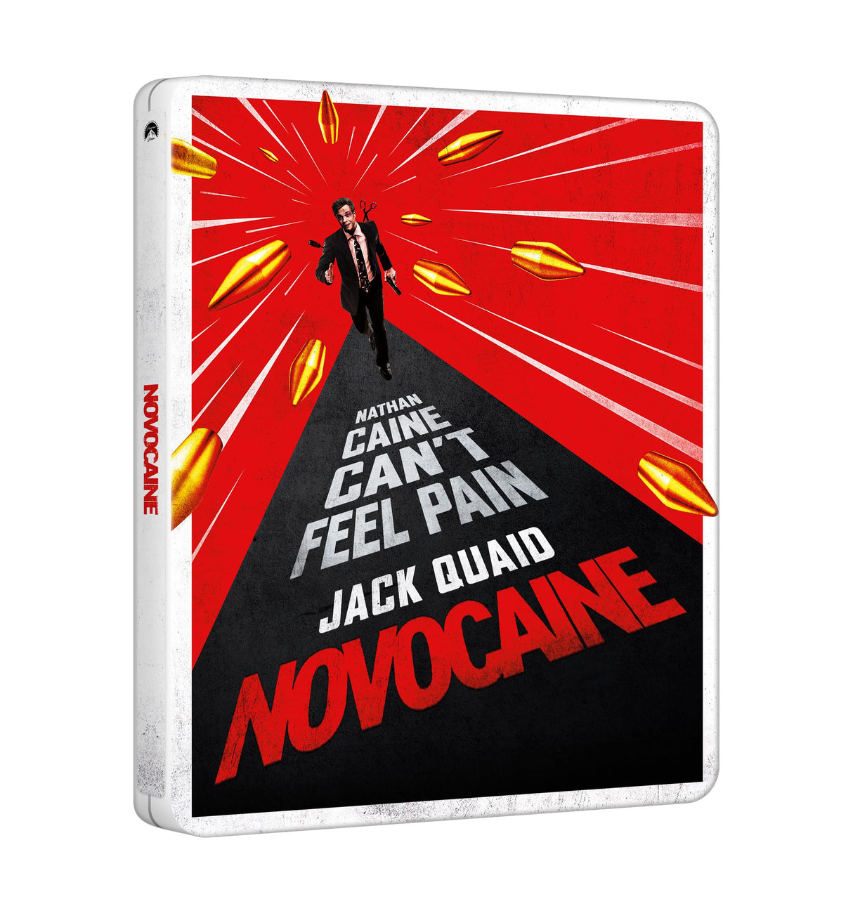 Novocaine [4K UHD Steelbook + Blu-Ray + Digitial Copy] (Amazon Exclusive)