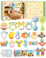 Baby Advent Calendar 2026, 24 Infant Sensory Toys Gift for Ages 3+ Months