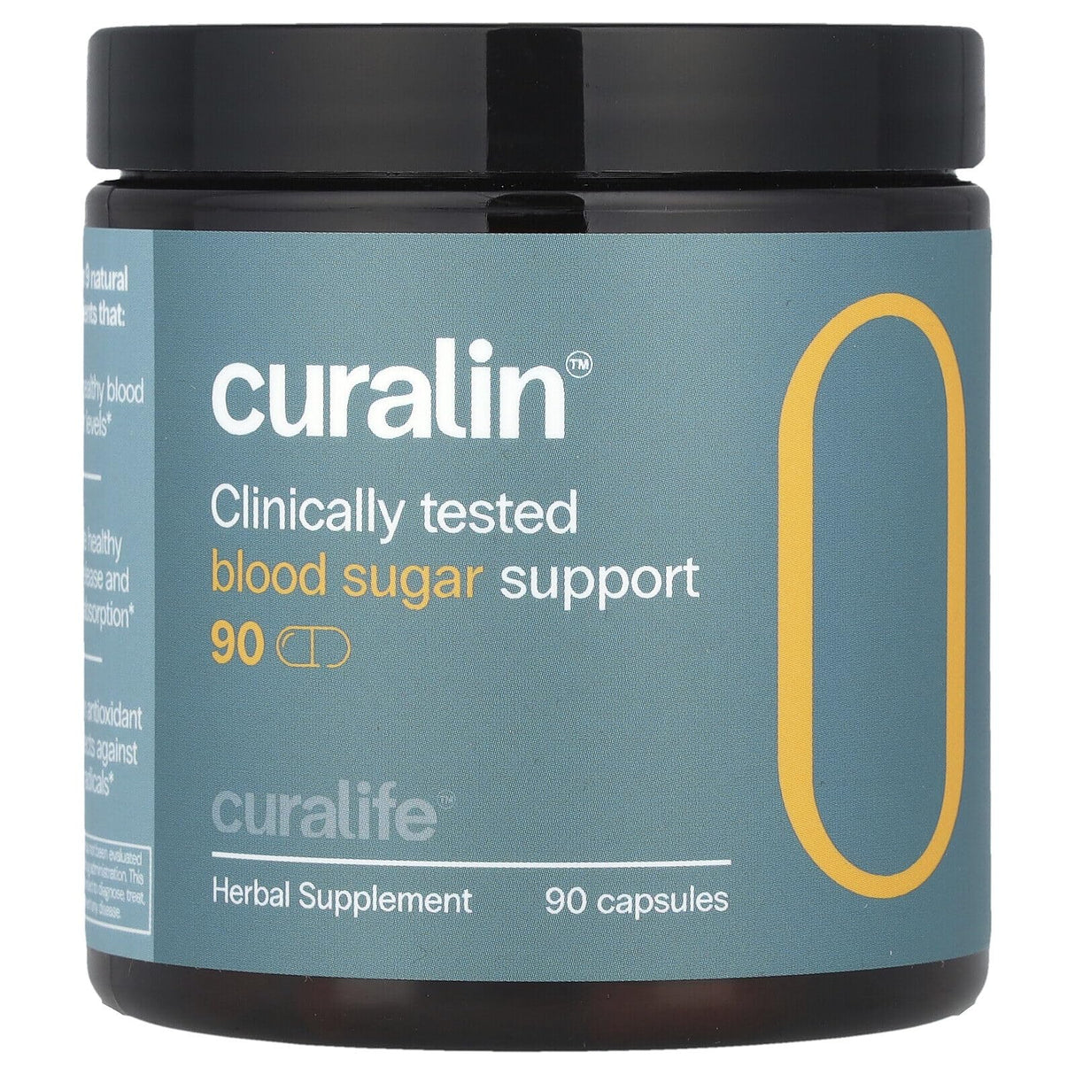 CuraLife Blood Sugar Advanced 90 Capsules (Pack of 1)