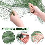 codree 3 Pcs Deer Netting for Shrubs- 7.8 x 7.8 Ft Deer Plant Netting Cover- Reusable Garden Plants Mesh Netting to Protect Undershrub Plant from Deer, Birds and Other Animals
