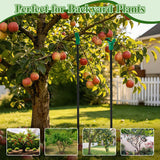 Adjustable Tree Support Pole with Crutch, Fruit Tree Branch Support(2Pack)