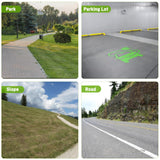 Gravel Grid 4 x 33 FT,2"Depth HDPE Ground Grid for Gravel,Geogrid Driveways