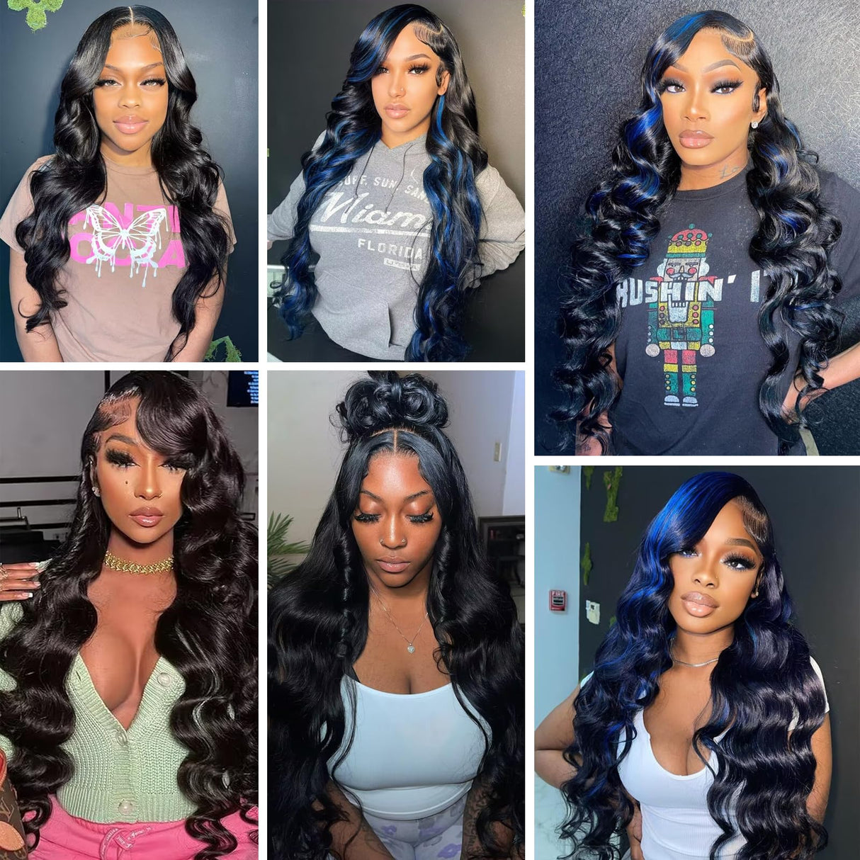 feiyunpanda 10A Human Hair Bundles 20 22 24 Inch Body Wave 3 Bundles 100% Unprocessed Brazilian Virgin Hair Double Weft Bundles Deals Human Hair Body Wave Human Hair Extensions Natural Color