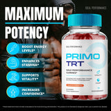Primo TRT Gummies, Official Primo TRT Gummies for Men - Maximum Strength Performance, All Natural Support Overall Health & Wellness, PrimoTRT Advanced Formula Support Gummy Reviews (2 Pack)