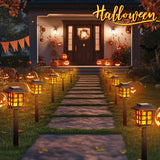 GIGALUMI Solar Lights for Outside,16 Pack Flickering Flame LED Solar Outdoor Lights, Waterproof Garden Light Maintain 10 Hours of Lighting for Christmas, Garden, Landscape, Path, Yard, Patio