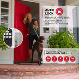 Kwikset Powerbolt 250 10-Button Keypad Matte Black Transitional Electronic Deadbolt Door Lock, Featuring Convenient Keyless Entry, Customizable User Codes and Auto-Locking