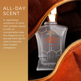 H HABIBI White Moroccan Leather Arabian Perfume for Women & Men - Eau de Parfum (2.5 Oz) Long Lasting cologne for men With Sandalwood, Amber & Leather Scents - Unisex Perfume with Premium Box