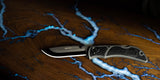OUTDOOR EDGE 3.5" RazorLite EDC Pocket Knife (Obsidian Black), with Replaceable Blades and Clip, Perfect Carry Knive for Camping, Hunting and Survival, Includes 12 Black Steel Drop Point Blades
