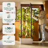 Gardyn Home 4 Vertical Hydroponics Growing System Kit - 30 Plants