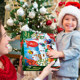 2026 Advent Calendar for Kids Boys, 24 Days Toy Cars with Scene Accessories