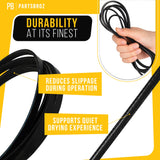 PartsBroz WE12M29 WE03X29897 Dryer Belt Drive (2-Pack) fits for GE Dryer Belt Replacement, Whirlpool, Hotpoint, Kenmore Parts WE12M22 PS16542496 WE12M33 for GTD33EASK0WW GTD42EASJ2WW GTD42GASJ2WW