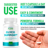 (2 Pack) Healthy Flow Capsules - Official HealthyFlow Supplement Support Premium Pills - All Natural Ingredients Healthy Levels, Healthyflow Advanced Formula Pastillas, 60 Capsules for 2 Months