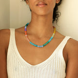KELORIS PATH Beaded Gemstone Necklaces for Women (Creative)