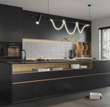 Abyssaly Black Silk Wallpaper Peel and Stick 15.7" X 393.7" Embossed Self Adhesive Black Contact Paper Removable Kitchen Vinyl Textured Wall Paper Cabinet Furniture Shelf Liner