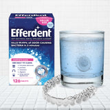 Efferdent Denture Cleaner Complete Clean, Retainer Cleaning Tablets for Aligners, Dentures, and Dental Appliances, 126 Count, 2 Pack