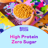 Magic Spoon Cereal, Variety 4-Pack of Cereal - Keto & Low Carb Lifestyles, Gluten & Grain Free, High Protein, 0g Sugar