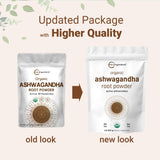 Micro Ingredients Organic Ashwagandha Root Powder | 2 Pound, No Filler, No Additives, Highly Purified | Active Withanolides, Adaptogenic Ayurvedic Herbal Supplements, Gluten Free, India Origin