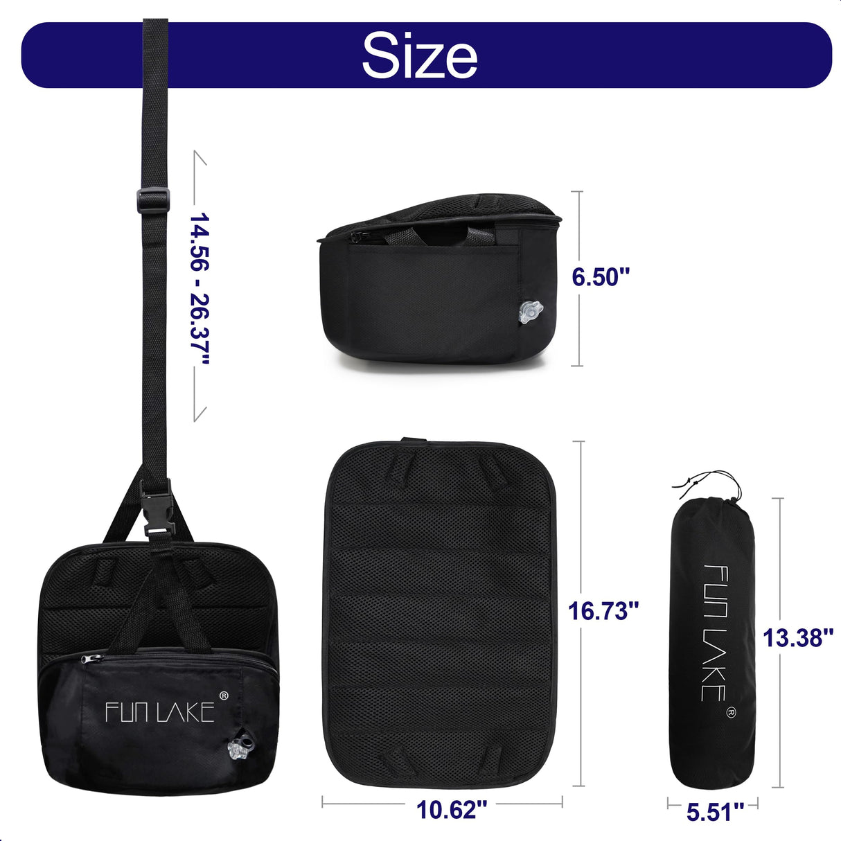 2-in-1 Airplane Footrest Pillow - Inflatable Travel Foot Hammock & Cushioned Foot Pad for Ultimate Comfort on Flights, Travel Accessories, Portable Foot Rest for Flights