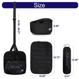 2-in-1 Airplane Footrest Pillow - Inflatable Travel Foot Hammock & Cushioned Foot Pad for Ultimate Comfort on Flights, Travel Accessories, Portable Foot Rest for Flights