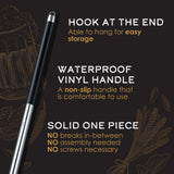 CONCORD 42" Stainless Steel One Piece Deluxe Commercial Grade Mixing Paddle. Great for Home Brewing, Seafood, Crawfish, Shrimp, Crab Boil and more.