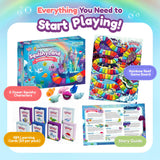 The Fidget Game SquishyLand in Rainbow Reef Board Game, Pre-K to 2nd Grade