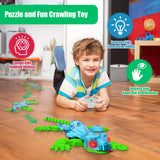 Wall Climbing Lizard, Robot Lizards Rechargeable Remote Control Car Toy RC Cars Toys for Kids RC Crawler for Boys & Girls Ages 6 & Up Halloween Christmas Birthday Gifts (Blue)