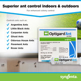 Optigard Ant Gel Bait, 4 Tubes x 30-Grams, 1 Plunger and 2 Application Tips, Effective Ant Bait, Formulated with 0.01% Thiamethoxam, Indoor and Outdoor Use, Ant Killer Gel for Most Major Ant Species