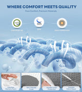 No More Aches Neck Pillow for Pain Relief, Adjustable Cervical Pillow for Neck Support with Armrest, Odorless Ergonomic Butterfly Memory Foam Pillows,Orthopedic Bed Pillow Side Back Stomach Sleeping