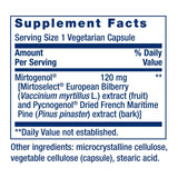 Life Extension Eye Pressure Support with Mirtogenol - Eye Health Supplement for Healthy Eye Pressure - with French Maritime Pine bark – Gluten-Free, Vegetarian, Non-GMO - 30 Capsules