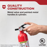 Kidde Basic 5 Fire Extinguisher for Home, 5-B:C, FA5G