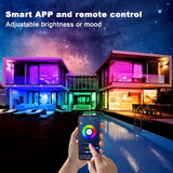 dalattin Led Strip Lights 200ft (2 Rolls of 100ft), Led Lights for Bedroom with App & Remote Control, 24V Led Lights Strip for Room & Festival Decoration