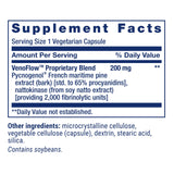 Life Extension VenoFlow™, nattokinase Enzyme, French Maritime Pine bark Extract, Supports Healthy Vascular Function, arm and Leg Circulation, Gluten Free, Non-GMO, Vegetarian, 1-Daily, 30 Capsules