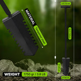 CKG Metal Detecting Shovel Digging Tool with Double Serrated Blade – Heavy Duty Digger Garden Root Cutter T-Handle Spade Professional Metal Detector Accessories