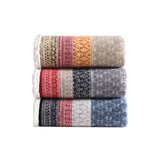 Eddie Bauer - Throw Blanket, Super Soft Reversible Sherpa & Brushed Fleece Bedding, Ideal Christmas & White Elephant Gifts, Cozy Plaid Throw Blankets For Couch for Bed or Couch (Fair Isle Dark Steel, 50" x 70")