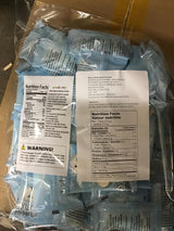 4E's Novelty 50 Packs "Snowman Bits" Mini Marshmallow Packets, Vanilla Flavored, 14 Marshmallows in Each Bag, Bulk Individually Wrapped Christmas Marshmallows For Hot Chocolate Bar Supplies Party Treats