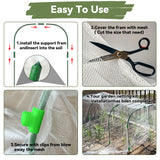 Garden Mesh Netting Kit Protect Fruit Vegetable from Birds Bugs