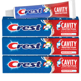 Crest Toothpaste Cavity Protection Regular (Pack of 3)