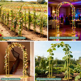 WellSign Balloon Arch Stand 7.2FTx4.3FT Trellis for Climbing Plants Outdoor
