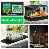 VIVOSUN Durable Waterproof Seedling Heat Mat 48" x 20.75" UL & MET-Certified Warm Hydroponic Heating Pad for Germination, Indoor Gardening, Greenhouse